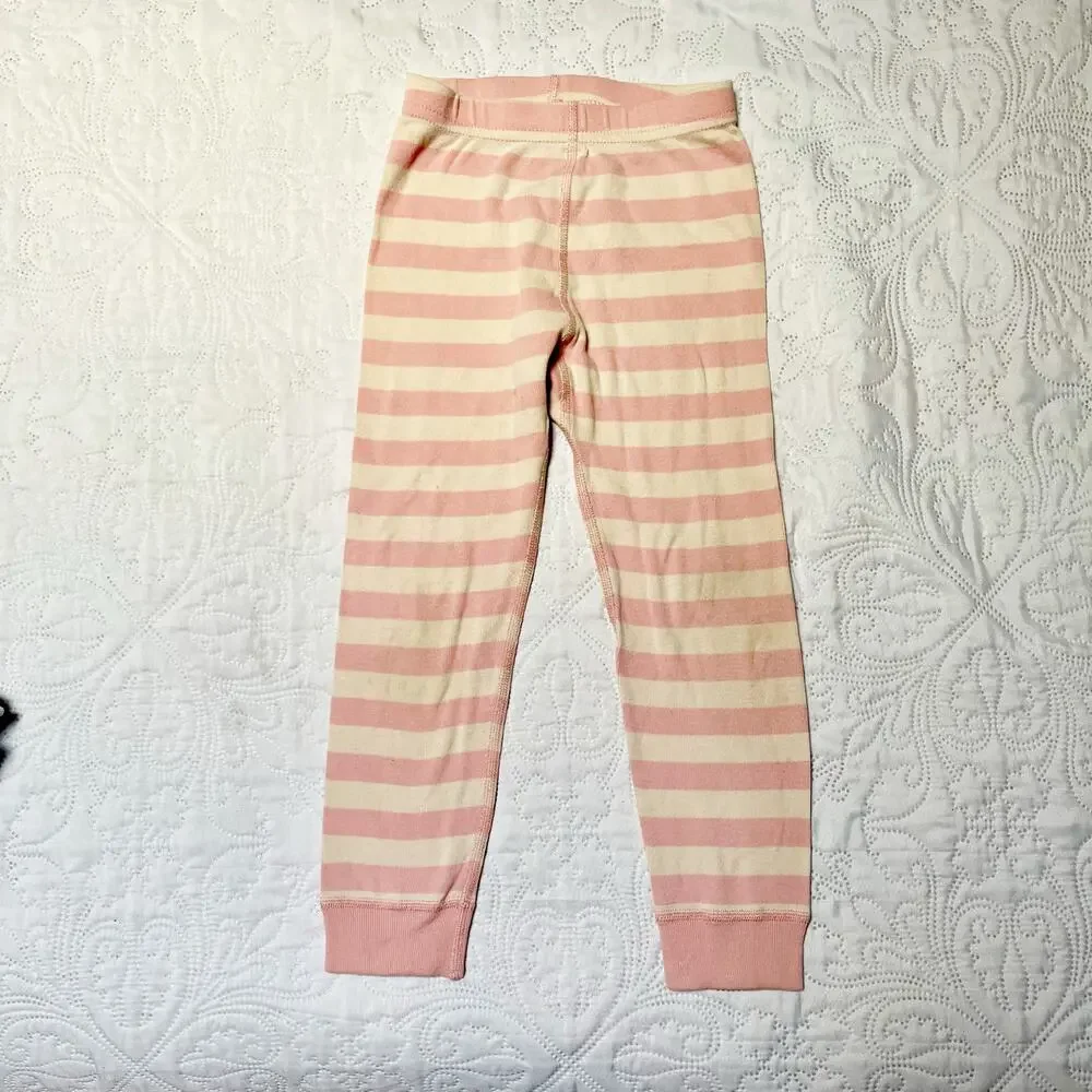 Hanna Andersson Striped PJ Bottoms Size 4
